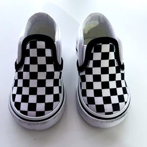 toddler slip on checkerboard 3 VANS